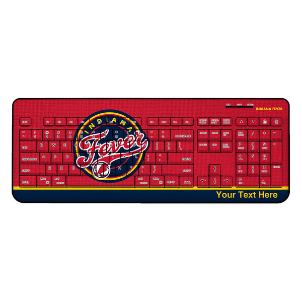 Indiana Fever Personalized Endzone Solid Wireless USB Keyboard