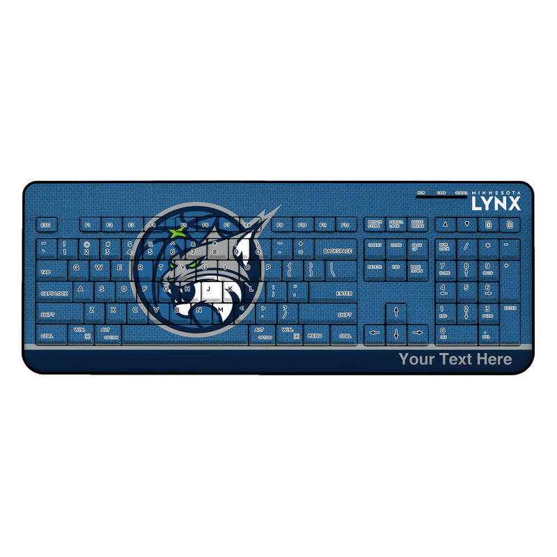 Minnesota Lynx Personalized Endzone Solid Wireless USB Keyboard