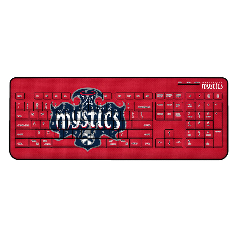 Washington Mystics Solid Wireless USB Keyboard