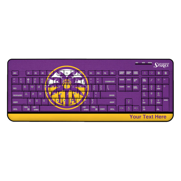 Los Angeles Sparks Personalized Endzone Solid Wireless USB Keyboard