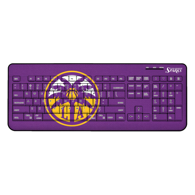 Los Angeles Sparks Solid Wireless USB Keyboard