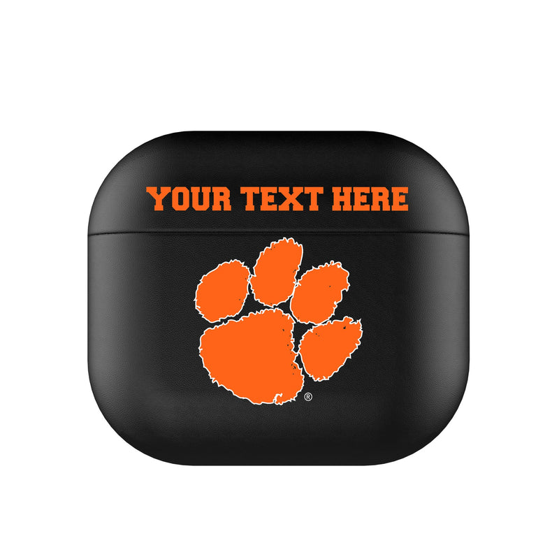 Clemson University Tigers Personalized Insignia AirPods AirPod Case Cover