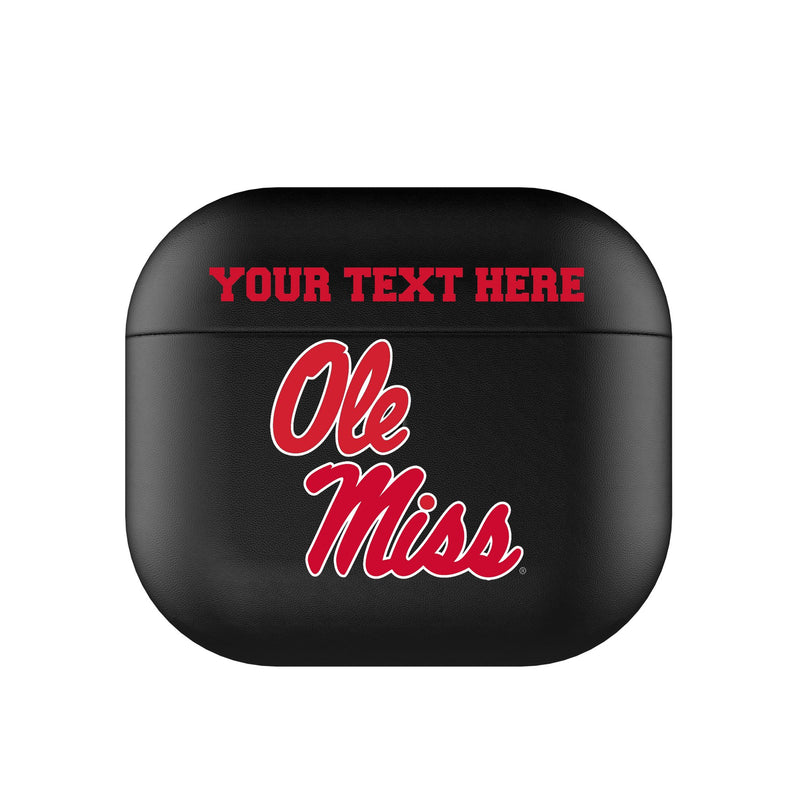 University of Mississippi Rebels Personalized Insignia AirPods AirPod Case Cover