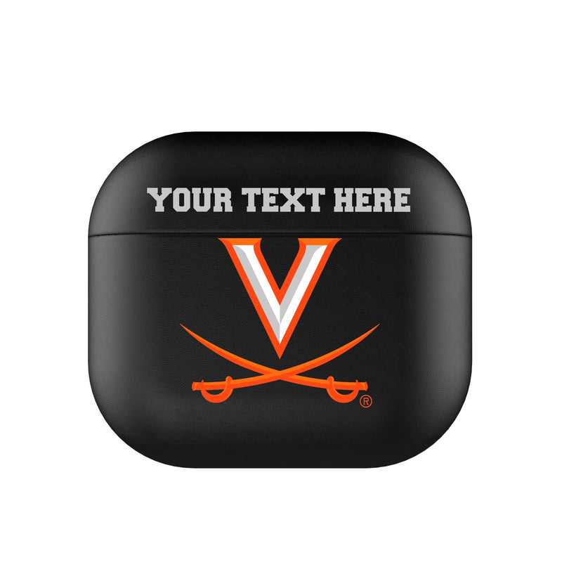 University of Virginia Cavaliers Personalized Insignia AirPods AirPod Case Cover