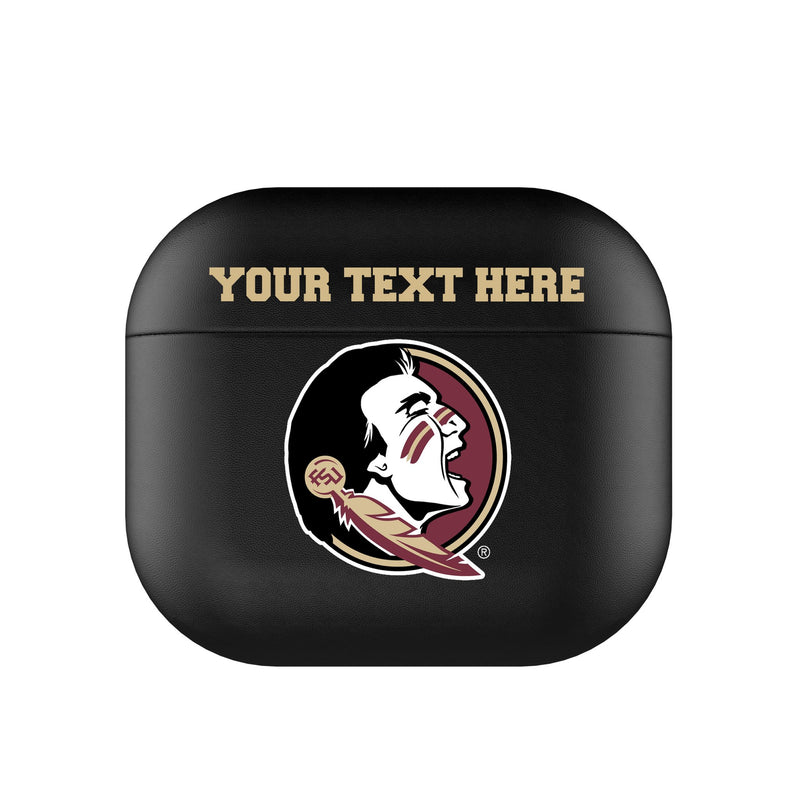 Florida State University Seminoles Personalized Insignia AirPods AirPod Case Cover