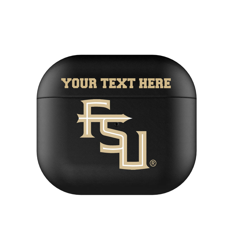 Florida State University Seminoles Athletic Wordmark Personalized Insignia AirPods AirPod Case Cover
