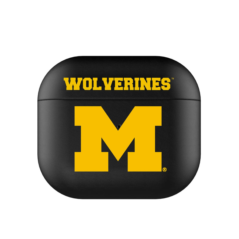 University of Michigan Wolverines Insignia AirPods AirPod Case Cover