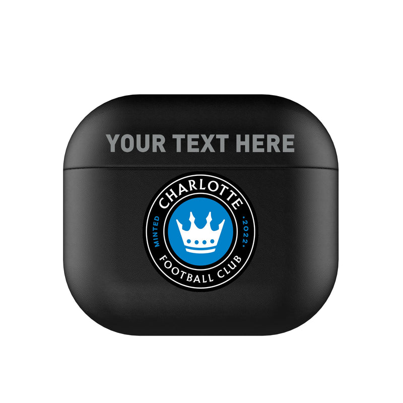 Charlotte FC Personalized Insignia AirPods AirPod Case Cover