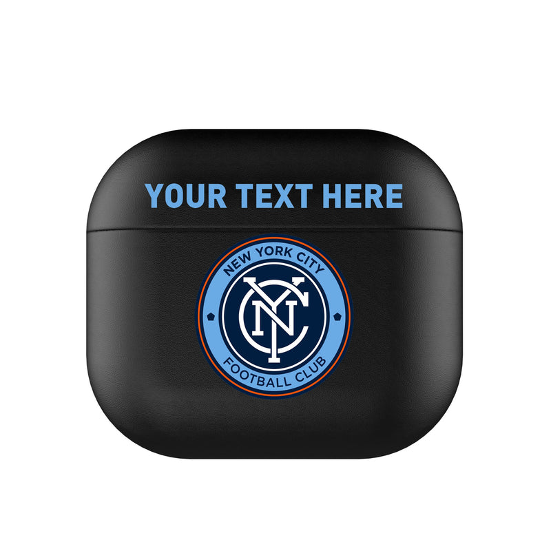 New York City FC Personalized Insignia AirPods AirPod Case Cover