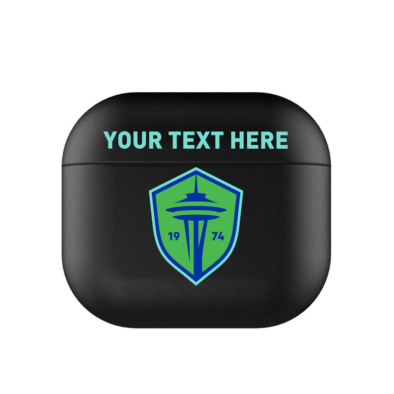 Seattle Sounders FC Personalized Insignia AirPods AirPod Case Cover