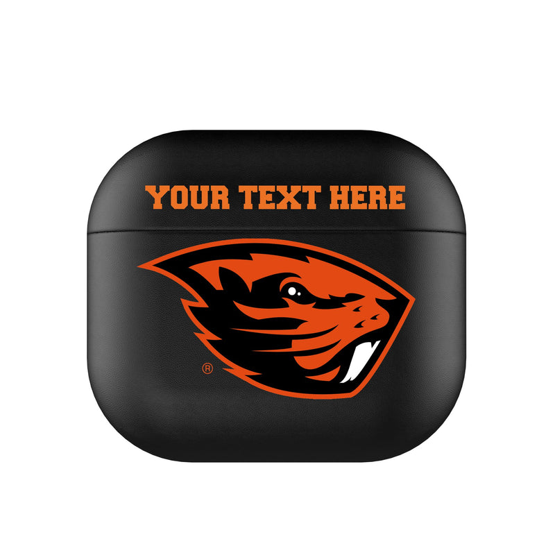 Oregon State University Beavers Personalized Insignia AirPods AirPod Case Cover