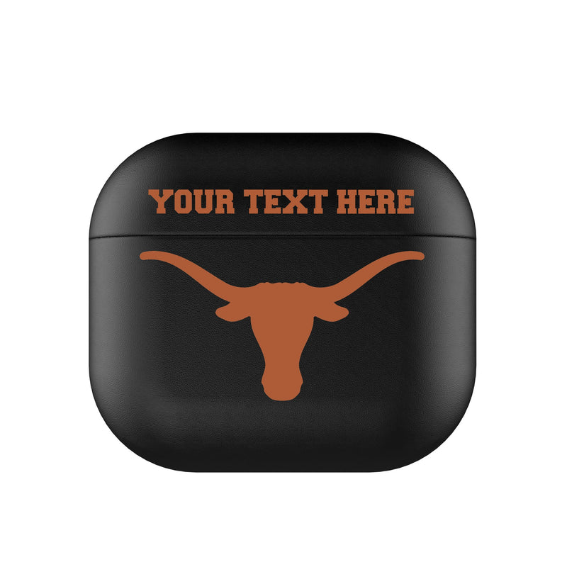 University of Texas Longhorns Personalized Insignia AirPods AirPod Case Cover