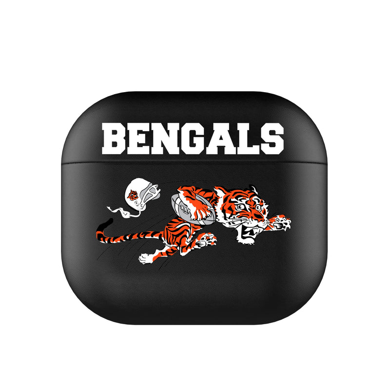 Cincinnati Bengals Historic Collection Personalized Insignia AirPods AirPod Case Cover