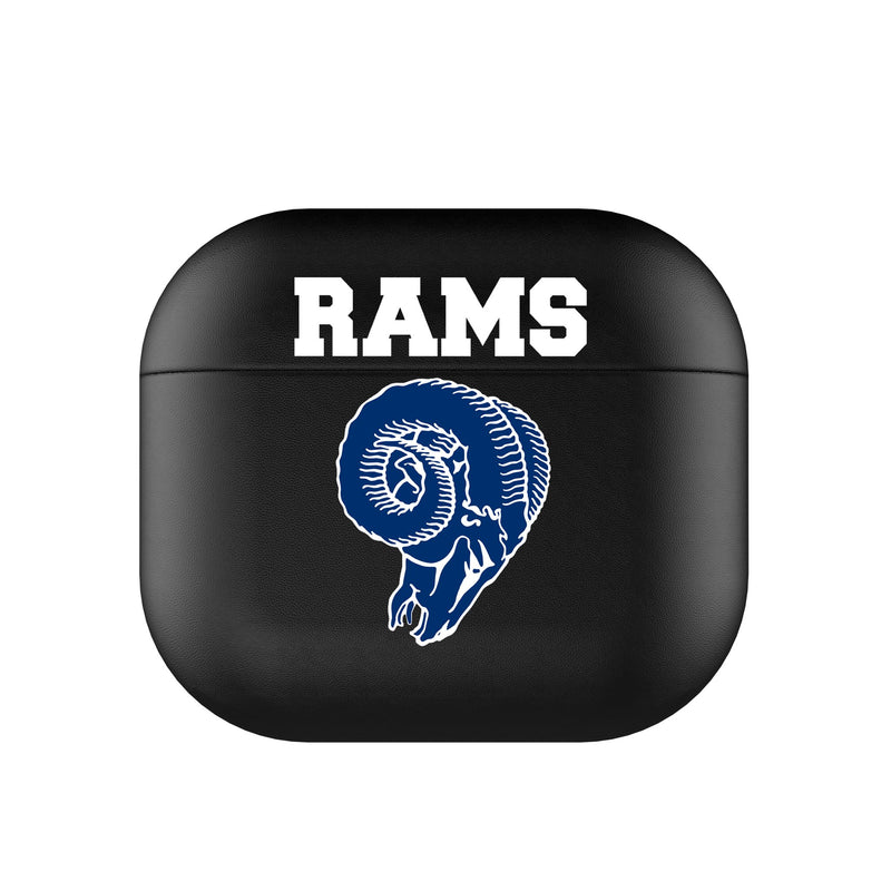Los Angeles Rams Historic Collection Personalized Insignia AirPods AirPod Case Cover
