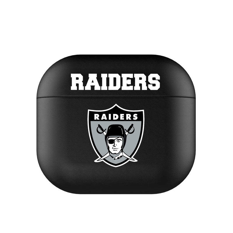 Oakland Raiders 1963 Historic Collection Insignia AirPods AirPod Case Cover