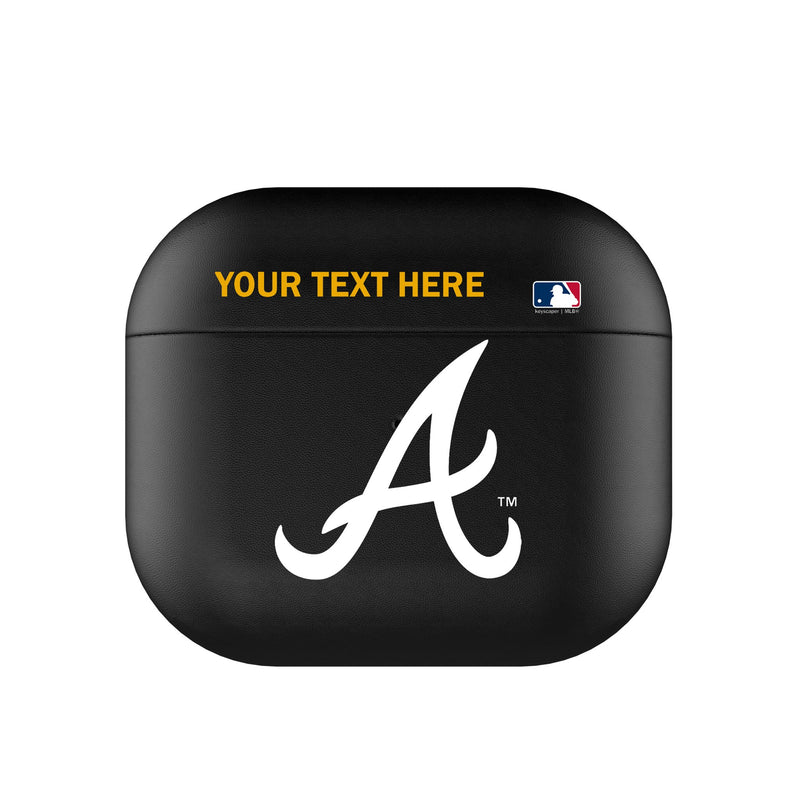 Atlanta Braves Personalized Insignia AirPods AirPod Case Cover