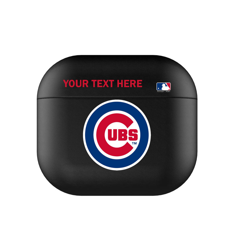 Chicago Cubs Personalized Insignia AirPods AirPod Case Cover