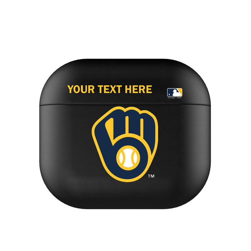 Milwaukee Brewers Personalized Insignia AirPods AirPod Case Cover