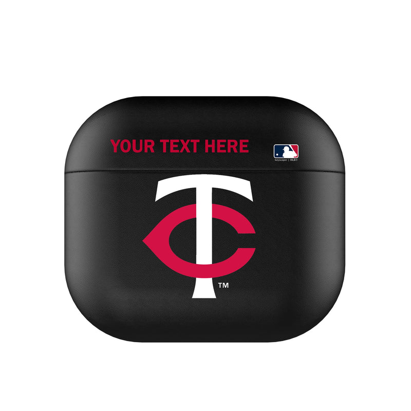 Minnesota Twins Personalized Insignia AirPods AirPod Case Cover