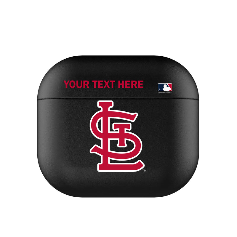 St Louis Cardinals Personalized Insignia AirPods AirPod Case Cover
