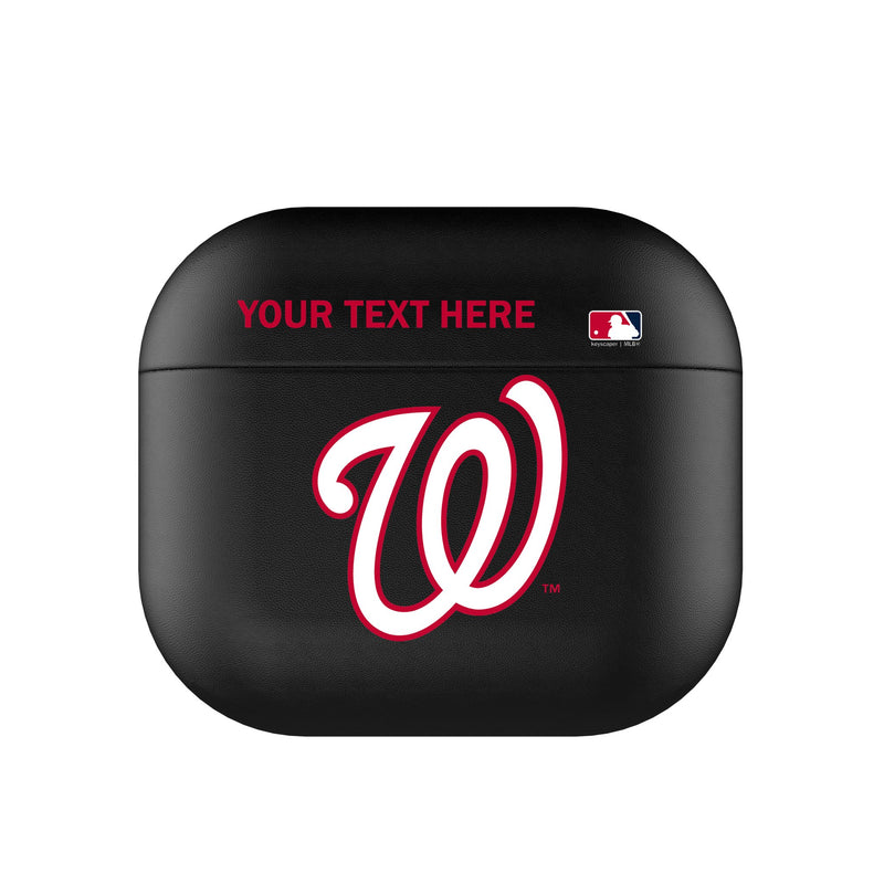 Washington Nationals Personalized Insignia AirPods AirPod Case Cover