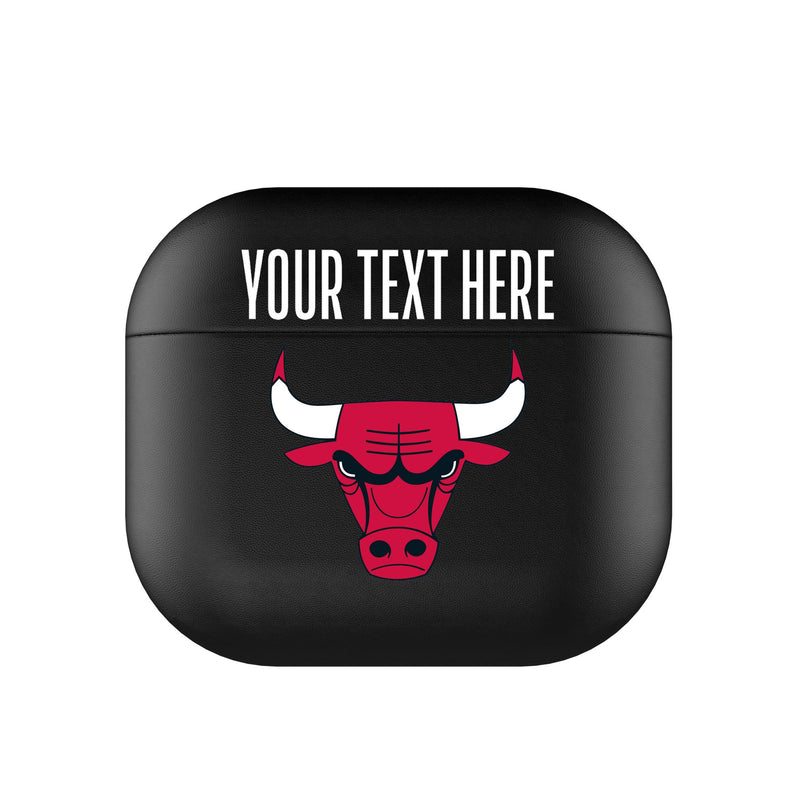 Chicago Bulls Personalized Insignia AirPods AirPod Case Cover