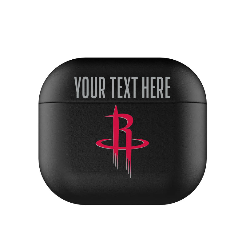 Houston Rockets Personalized Insignia AirPods AirPod Case Cover