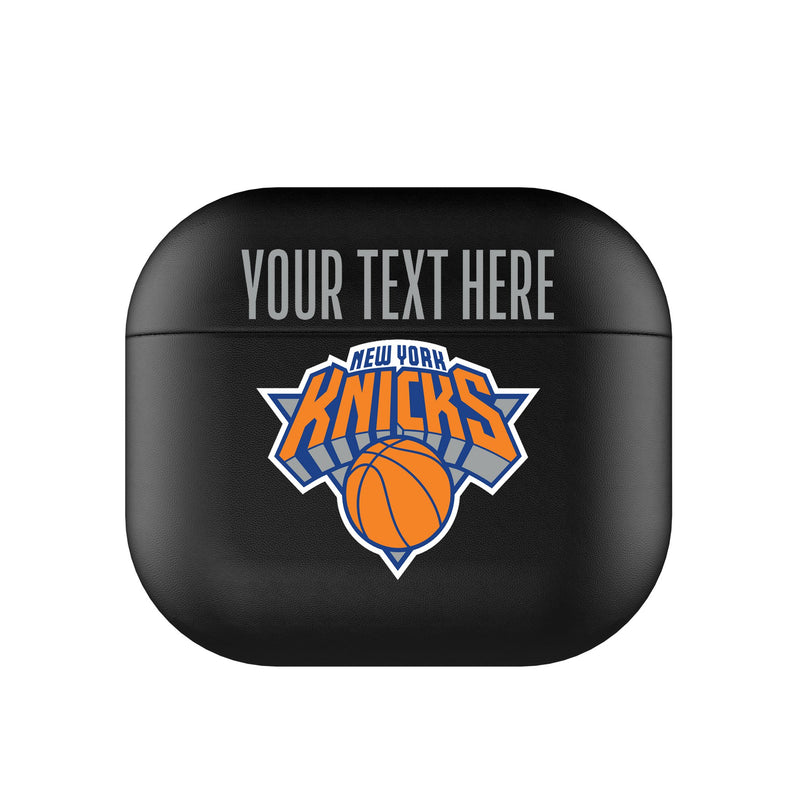 New York Knicks Personalized Insignia AirPods AirPod Case Cover