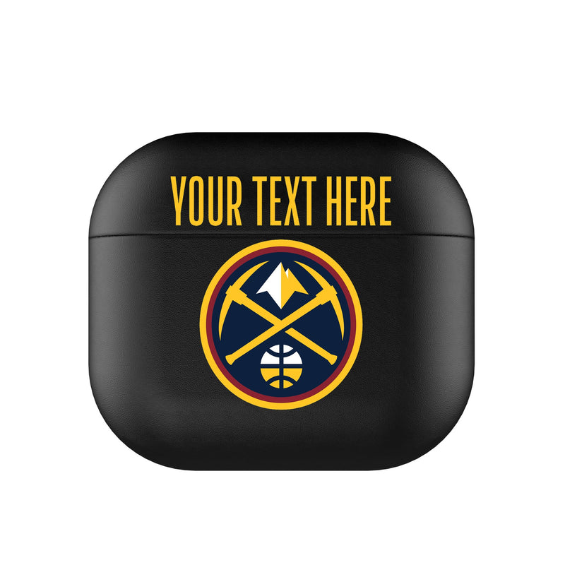 Denver Nuggets Personalized Insignia AirPods AirPod Case Cover