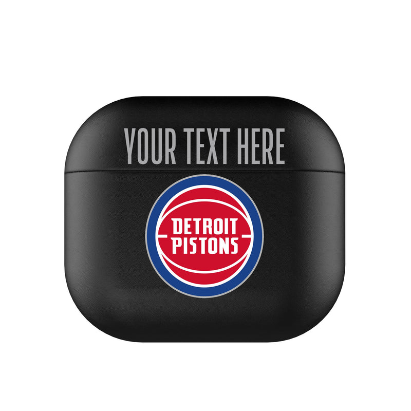 Detroit Pistons Personalized Insignia AirPods AirPod Case Cover