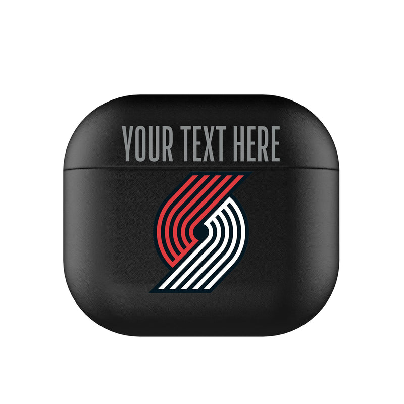 Portland Trail Blazers Personalized Insignia AirPods AirPod Case Cover