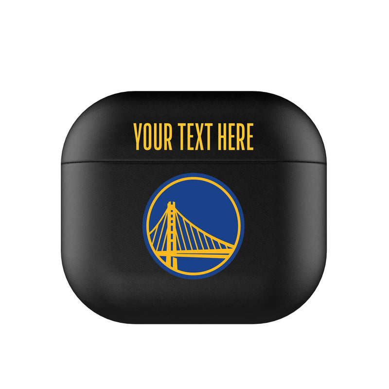 Golden State Warriors Personalized Insignia AirPods AirPod Case Cover