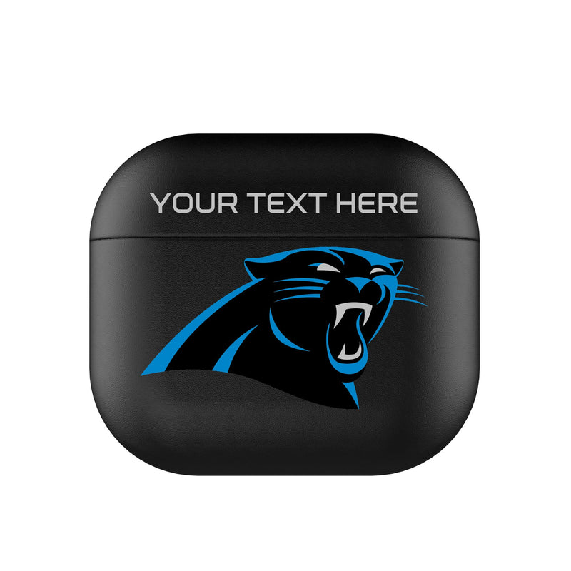 Carolina Panthers Personalized Insignia AirPods AirPod Case Cover