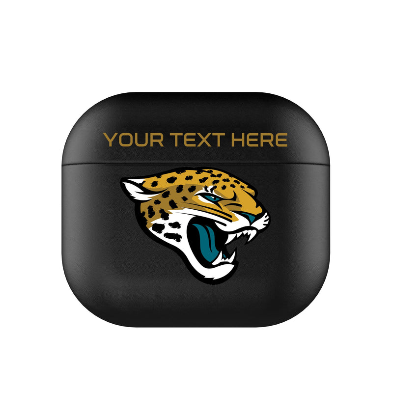 Jacksonville Jaguars Personalized Insignia AirPods AirPod Case Cover