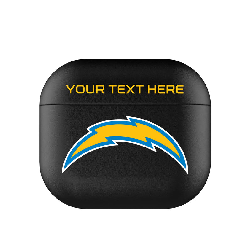 Los Angeles Chargers Personalized Insignia AirPods AirPod Case Cover