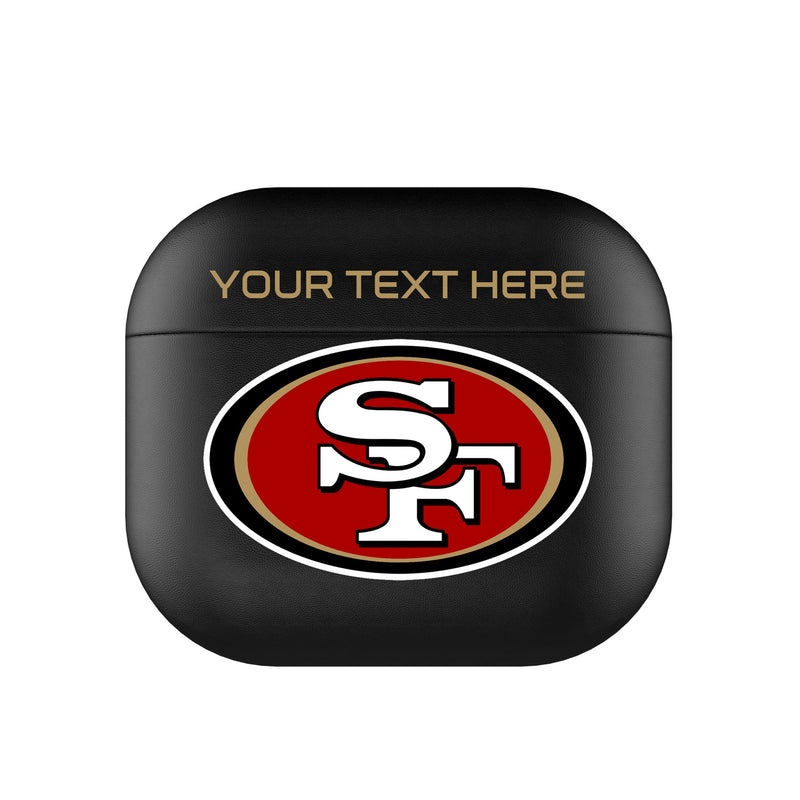 San Francisco 49ers Personalized Insignia AirPods AirPod Case Cover