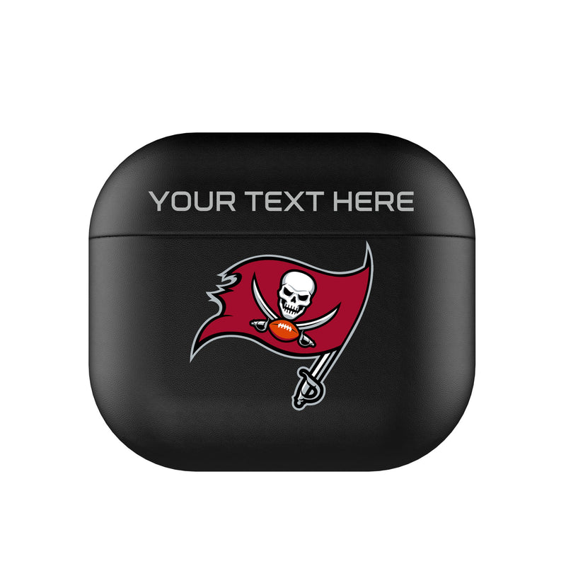 Tampa Bay Buccaneers Personalized Insignia AirPods AirPod Case Cover