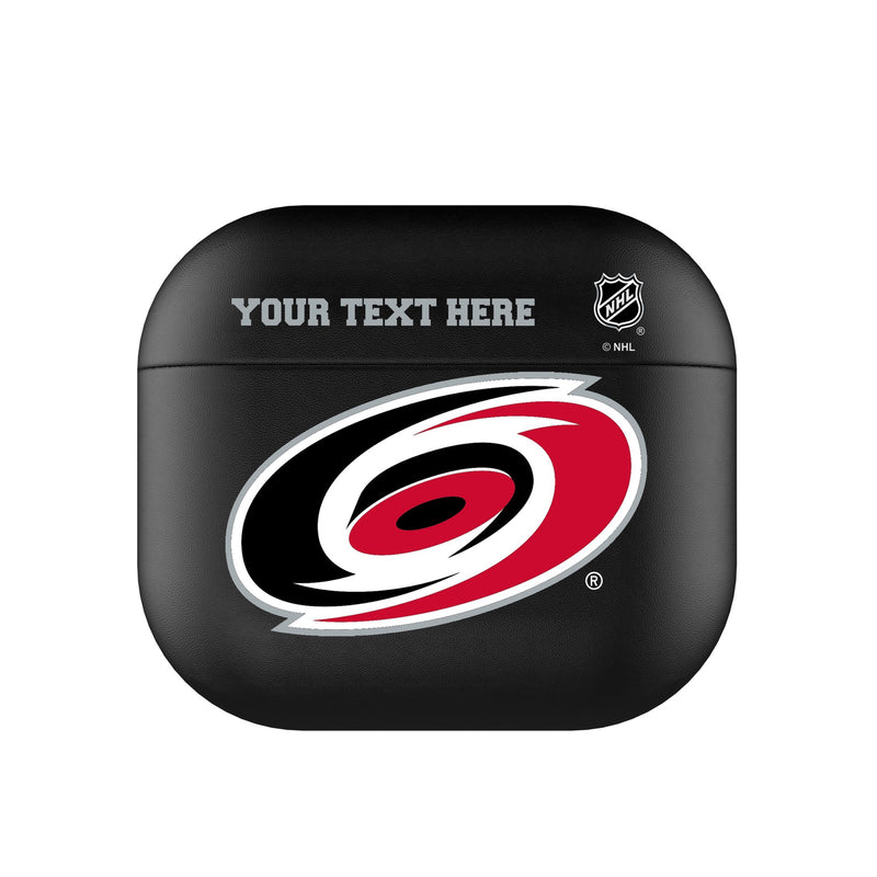 Carolina Hurricanes Personalized Insignia AirPods AirPod Case Cover