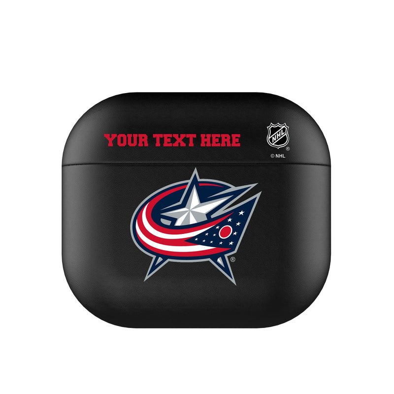 Columbus Blue Jackets Personalized Insignia AirPods AirPod Case Cover