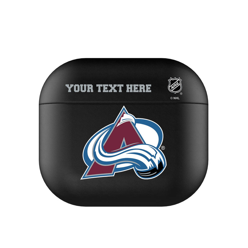 Colorado Avalanche Personalized Insignia AirPods AirPod Case Cover