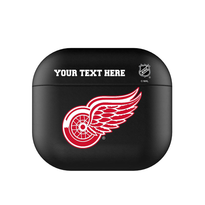 Detroit Red Wings Personalized Insignia AirPods AirPod Case Cover