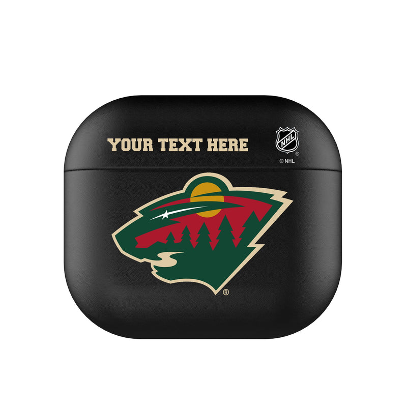 Minnesota Wild Personalized Insignia AirPods AirPod Case Cover