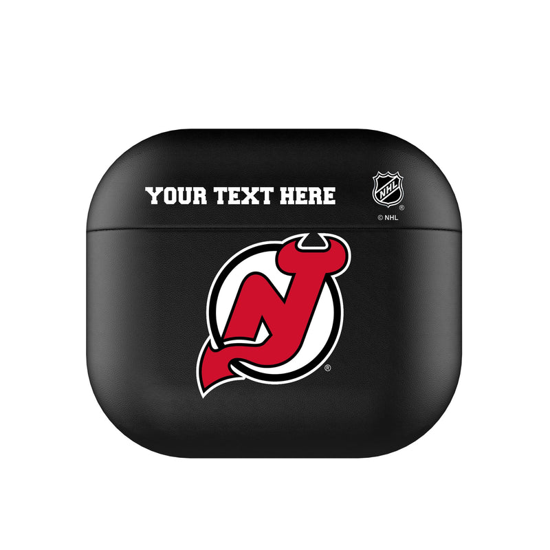 New Jersey Devils Personalized Insignia AirPods AirPod Case Cover