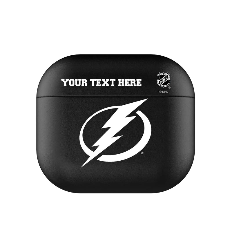 Tampa Bay Lightning Personalized Insignia AirPods AirPod Case Cover