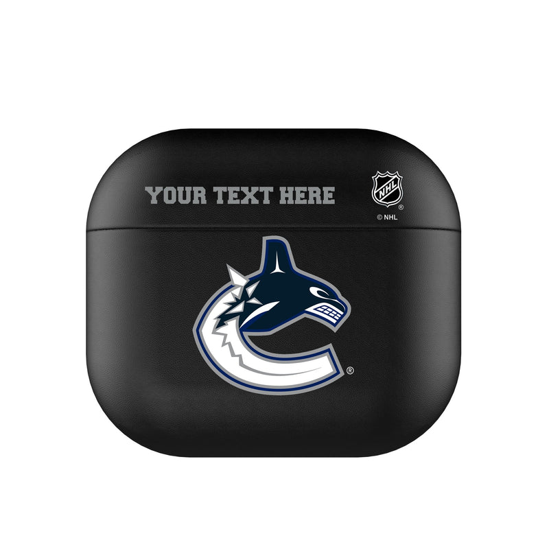 Vancouver Canucks Personalized Insignia AirPods AirPod Case Cover