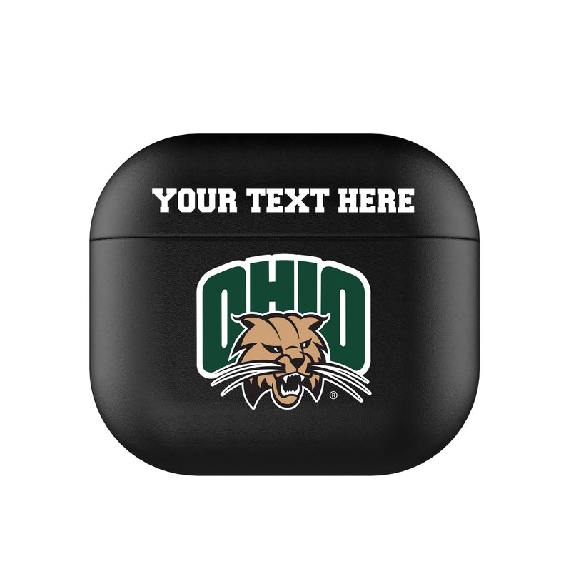 Ohio University Bobcats Personalized Insignia AirPods AirPod Case Cover
