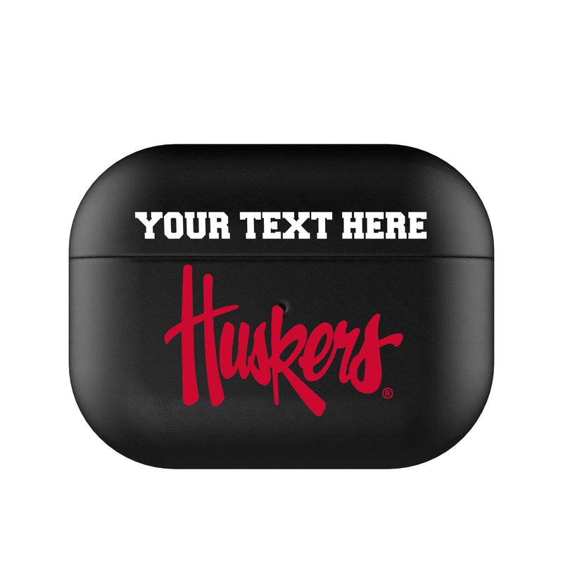 University of Nebraska Huskers Personalized Insignia AirPods AirPod Case Cover