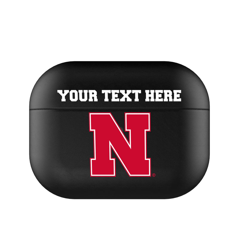 University of Nebraska Huskers Block N Personalized Insignia AirPods AirPod Case Cover