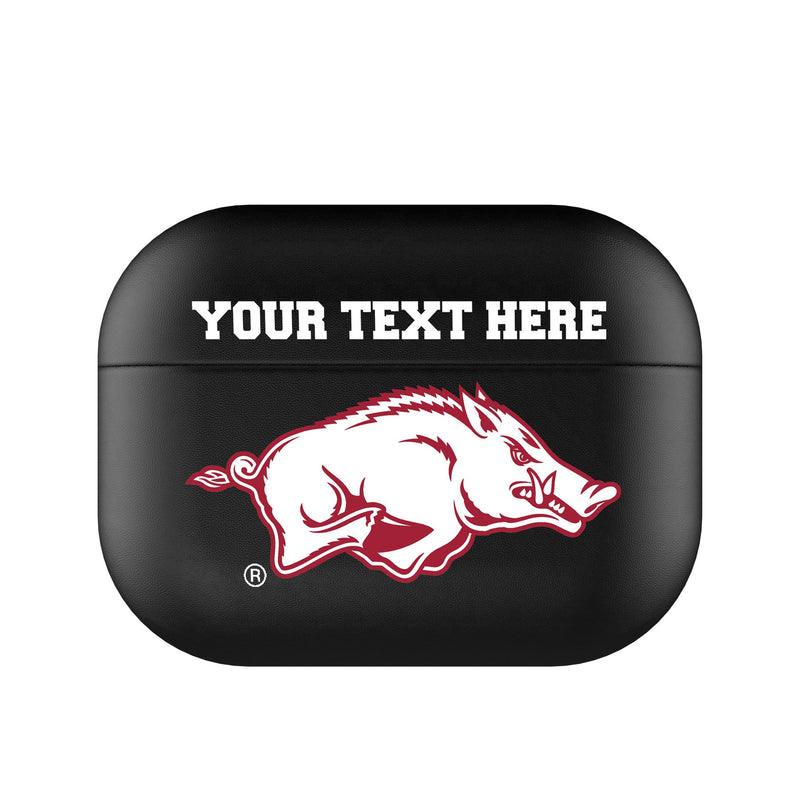 University of Arkansas Fayetteville Razorbacks Personalized Insignia AirPods AirPod Case Cover