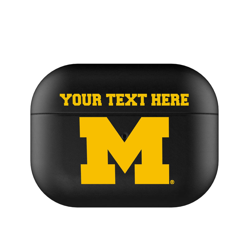 University of Michigan Wolverines Personalized Insignia AirPods AirPod Case Cover